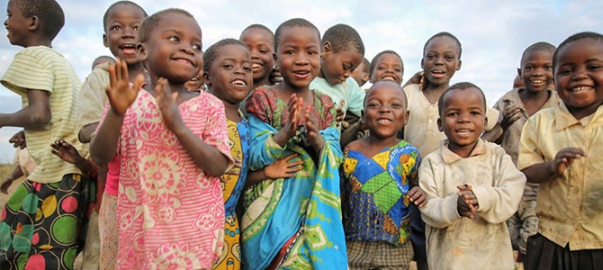 Nu Skin Visits Malawi 2016 Malawi Children